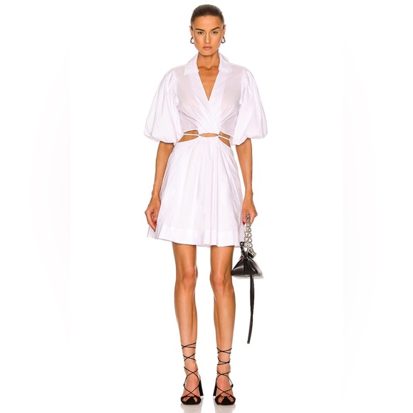 Jonathan Simkhai Dresses & Skirts - Jonathan Simkhai Aulora White Mini Dress – Size Medium – Excellent Condition